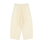 ‘logo-less’ Wide Leg Piping Sweatpants