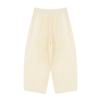 ‘logo-less’ Wide Leg Piping Sweatpants