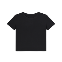 ‘logo-less’ Essentials Mulberry Silk Blend Tee