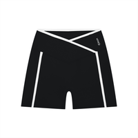 Loved High Rise Color Block Yoga Shorts