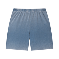 Loved Sunfade Waffle Raw Hem Shorts