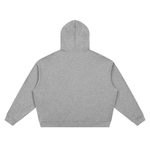 ‘logo-less’ Waffle Boxy Full Zip Hoodie