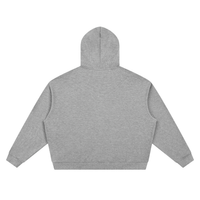 ‘logo-less’ Waffle Boxy Full Zip Hoodie