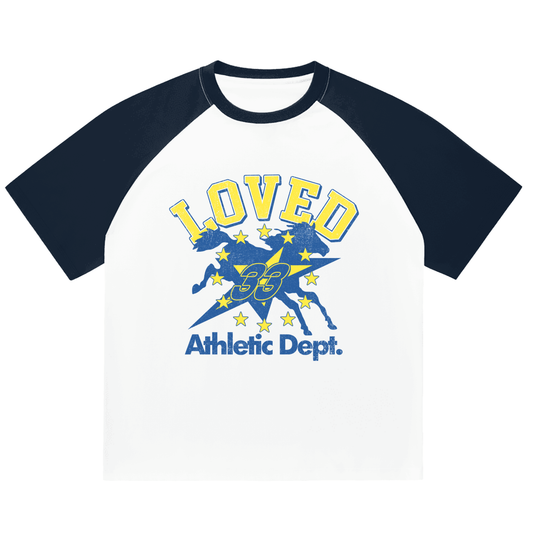 Loved Athletics Raglan Sleeve Tee