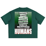 ‘For Gaza’ Oversized Half Sleeve Tee