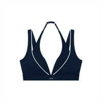 Loved Halter Neck Seamed Sports Bra