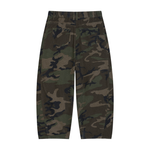 Loved Camo Barrel Leg Cargo Pants