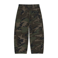 Loved Camo Barrel Leg Cargo Pants