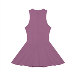 Loved Ruched Sleeveless Full-Zip Dress