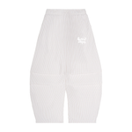 ‘Branded’ Stripe Drawstring Barrel Pants