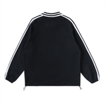 ‘Loved’ Lapel Collar Sweatshirt