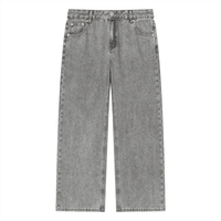 Loved Vintage Wash Straight Leg Jeans