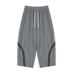 ‘logo-less’ Wide Leg Piping Sweatpants