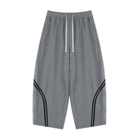 ‘logo-less’ Wide Leg Piping Sweatpants