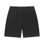 Loved Sunfade Waffle Raw Hem Shorts