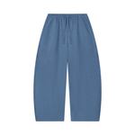 ‘logo-less’ Waffle Barrel Leg Pants