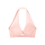 Loved Pleated Halter Sports Bra