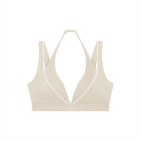 Loved Halter Neck Seamed Sports Bra