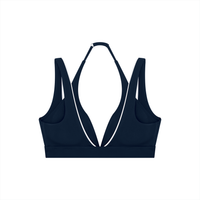 Loved Halter Neck Seamed Sports Bra