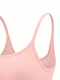 Loved Solid U-Neck Sports Bra