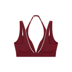 Loved Halter Neck Seamed Sports Bra