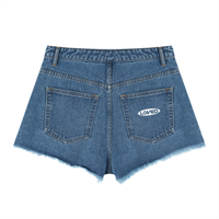 Loved Vintage Wash High Rise Denim Shorts