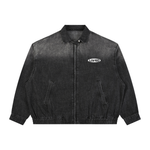 Loved Vintage Wash Full-Zip Denim Jacket