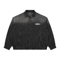 Loved Vintage Wash Full-Zip Denim Jacket