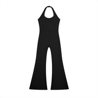 Loved Halter Flared Jumpsuit