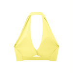 Loved Pleated Halter Sports Bra