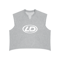 ‘LD’ Cutoff Tank Top
