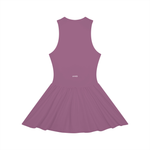 Loved Ruched Sleeveless Full-Zip Dress