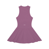 Loved Ruched Sleeveless Full-Zip Dress