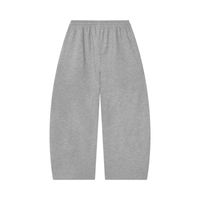 ‘logo-less’ Waffle Barrel Leg Pants