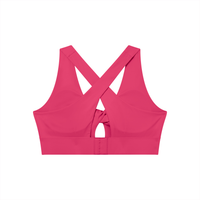 Loved Twist Front V-Neck Sports Bra