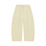‘logo-less’ Waffle Barrel Leg Pants