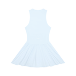 Loved Ruched Sleeveless Full-Zip Dress