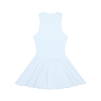 Loved Ruched Sleeveless Full-Zip Dress