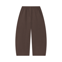 ‘logo-less’ Waffle Barrel Leg Pants
