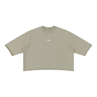 Loved Mineral Wash Raw Hem Boxy T-Shirt