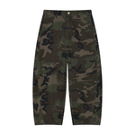 Loved Camo Barrel Leg Cargo Pants
