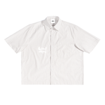 ‘Branded’ Stripe Boxy Shirt