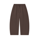 ‘logo-less’ Waffle Barrel Leg Pants