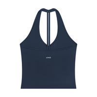 Loved Halter V-Neck Yoga Tank Top
