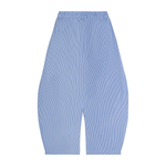 ‘Branded’ Stripe Drawstring Barrel Pants