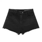 Loved Vintage Wash High Rise Denim Shorts