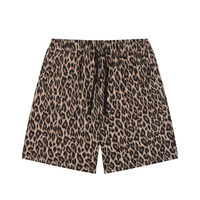 Loved Leopard Drawstring Shorts