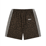 Loved Leopard Drawstring Shorts