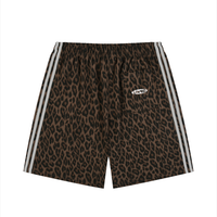 Loved Leopard Drawstring Shorts