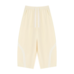‘logo-less’ Wide Leg Piping Sweatpants